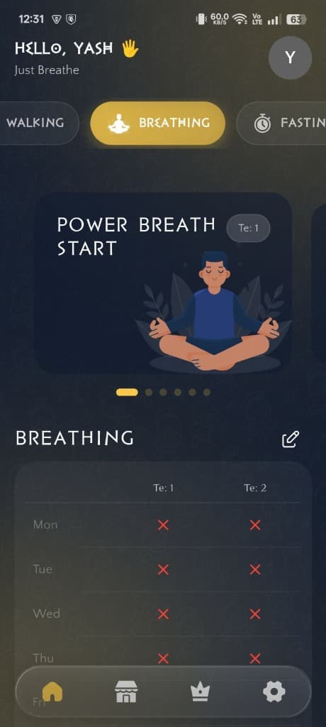 Breathing Exercises